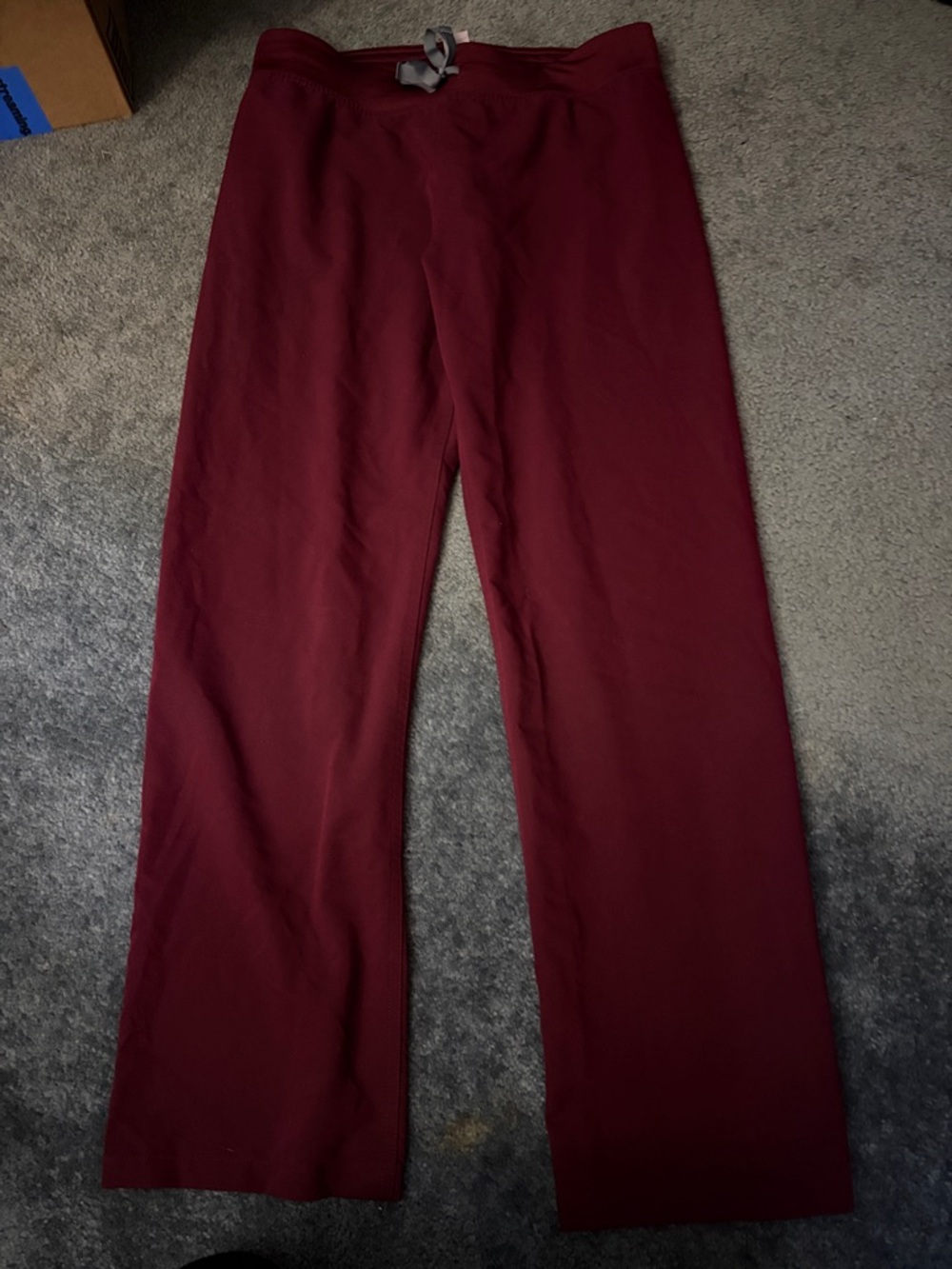 FIGS Women's Maroon Scrub Pants